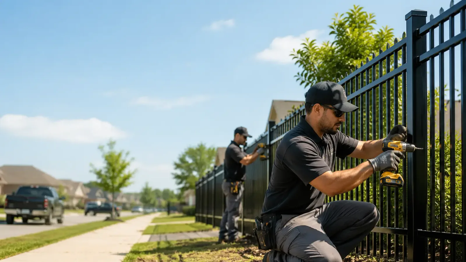 Metal Fence Installation in Vernon, IN